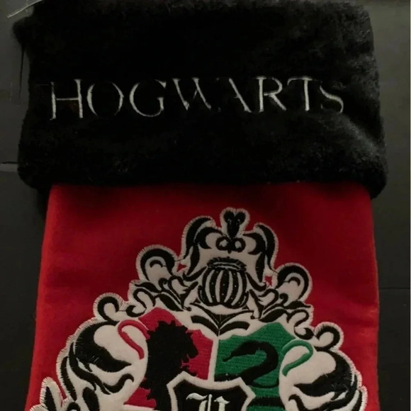 Harry Potter Hogwarts Houses Crest Holiday Stocking - Picture 3 of 3